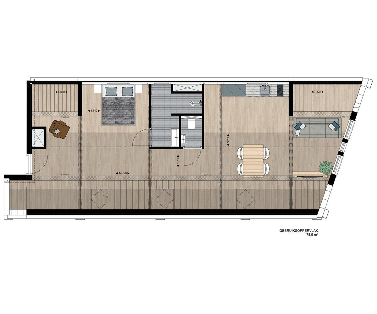 Studio Plattegrond App 201