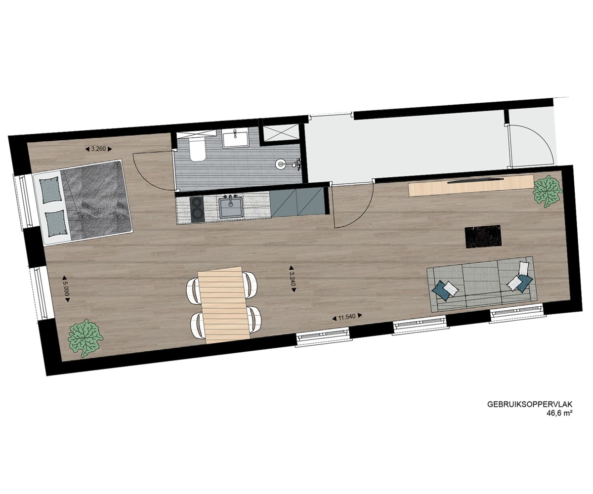 Studio Plattegrond App 106