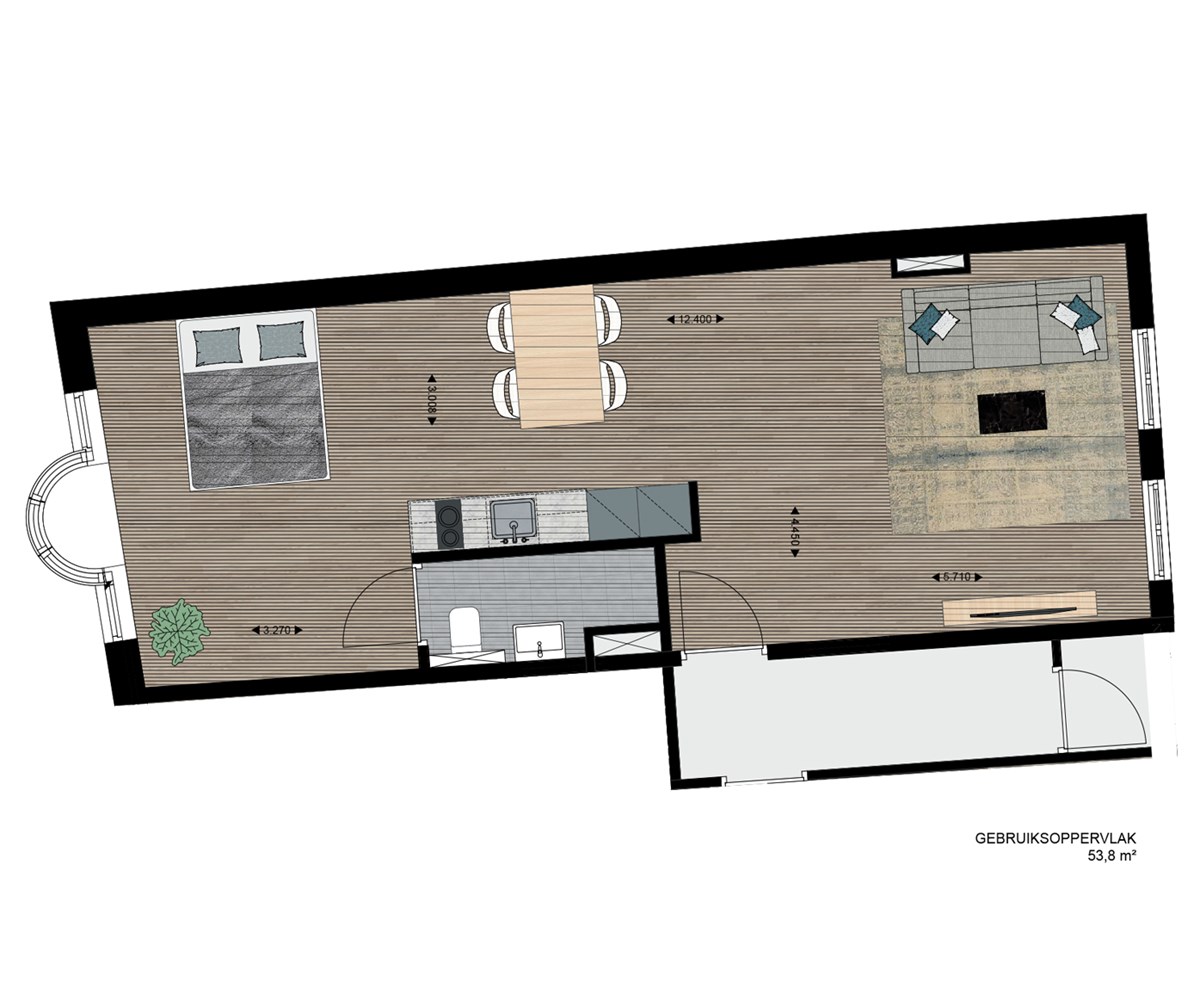 Studio Plattegrond App 105